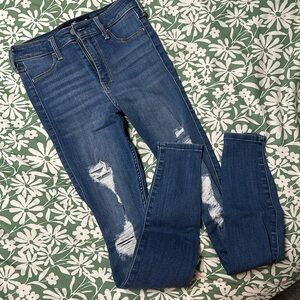 Hollister high rise jean leggings